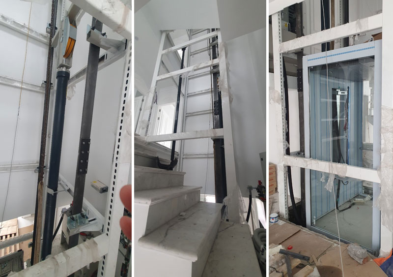 Thi công lắp đặt thang máy tại ELUX VIỆT NAM