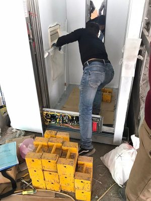 Thi công lắp đặt thang máy tại ELUX VIỆT NAM