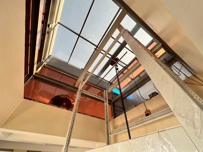 Thi công lắp đặt thang máy không hố pit