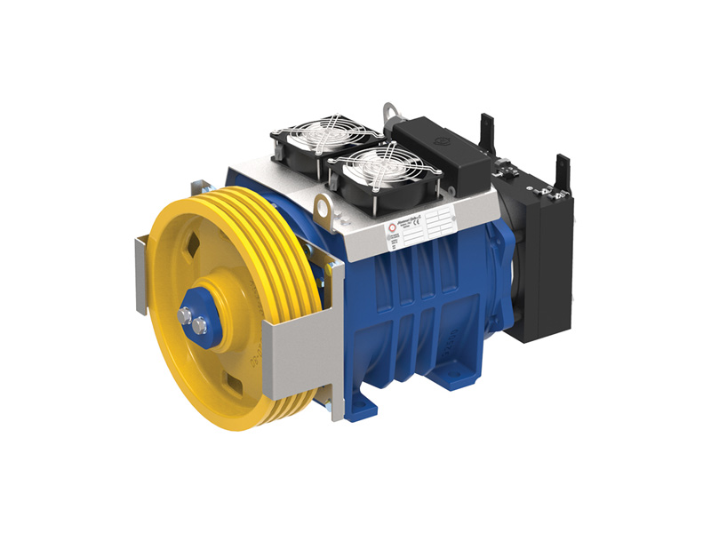 Mẫu máy kéo thang máy Montanari